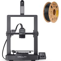 Creality - Ender-3 V3 SE 3D Combo Black 1-Pack - Black - Large Front