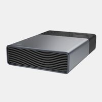 Seagate - Seagate One Touch Desktop HDD 8 TB - Space Gray - Large Front