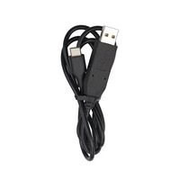 Cobra - Data Programming Cable for Cobra Performa Business Radios - Black - Large Front