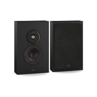 DALI - Sonik On-Wall Speakers (Pair) - Ash - Black - Large Front