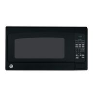 GE - 2.0 Cu. Ft. Countertop Microwave with Sensor Cooking and Defrost - Black - Large Front