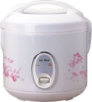 SPT - 4-Cup Rice Cooker - White - Large Front