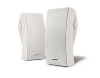 Bose - 251 Wall Mount Outdoor Environmental Speakers - Pair - White - Large Front