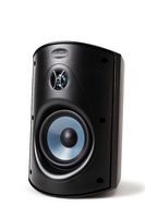 Polk Audio - Atrium 6 Outdoor All-Weather Speakers with Bass Reflex Enclosure, Speed-Lock Mountin... - Large Front