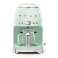SMEG - DCF02 Drip 10-Cup Coffee Maker - Pastel Green - Large Front