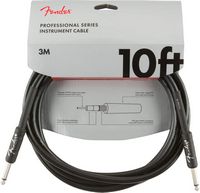 Fender - Professional Series Instrument Cable - Black - Large Front