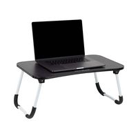 Mind Reader - Lap Desk Laptop Stand, Bed Tray, Folding Legs, Couch Table, Portable, MDF , 23.25