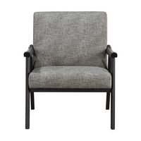 OSP Home Furnishings - Weldon Armchair - Graphite - Large Front