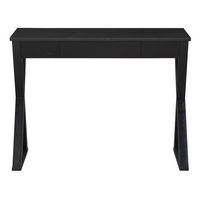 OSP Home Furnishings - Marna Writing Desk - Black - Large Front