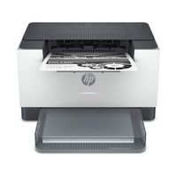 HP - LaserJet M209dw Wireless Black-and-White Laser Printer - White & Slate - Large Front