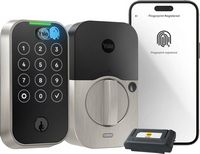 Yale - Assure Lock 2 - Smart Lock Wi-Fi Deadbolt with Touchscreen Keypad | Fingerprint Access - S... - Large Front