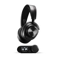 SteelSeries - Arctis Nova Pro Wireless Multi Gaming Headset for PC, PS5, PS4, Switch - Black - Large Front