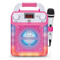 Singing Machine - Groove Mini, Karaoke Machine with lights and HDMI connection to TV and voice ch... - Large Front