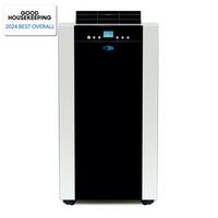 Whynter - 500 Sq. Ft. Portable Air Conditioner - Platinum/Black - Large Front