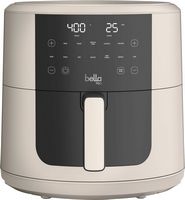 bella PRO - SmartCrisp 8-qt. Touchscreen Air Fryer - Oatmilk - Large Front