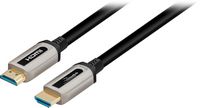 Rocketfish™ - 100' 4K UltraHD In-Wall Rated Fiber Optic HDMI Cable with HDR Support - Black - Large Front