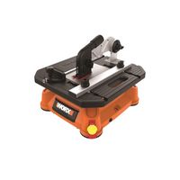 WORX - 5.5 Amp BladeRunner Electric Table Top Saw - Black - Large Front