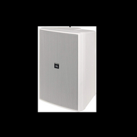 JBL - Two-Way High-Output Indoor/Outdoor Monitor Speaker-Each - White - Large Front