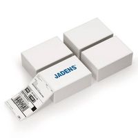 JADENS - Thermal shipping label fan fold 4pack - White - Large Front