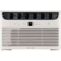 Frigidaire - 250 Sq. Ft 6,000 Cooling BTU Smart Window Air Conditioner - White - Large Front