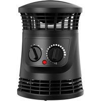 Lifesmart - 360 Surround Ceramic Heater - Black - Large Front