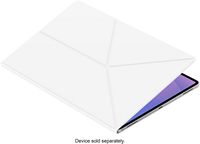 Samsung - Galaxy Tab S11 Ultra Book Cover - White - Large Front