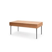 Burrow - Carta Hardwood Coffee Table - Oak - Large Front