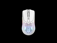 Glorious - O 2 Mini Wireless Optical Gaming Mouse - Wireless - Matte White - Large Front