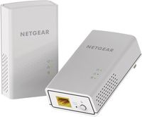 NETGEAR - Powerline AC1200 Gigabit Ethernet Adapter (2-pack) - White - Large Front