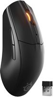 SteelSeries - Rival 3 Gen 2 Wireless Optical Gaming Mouse with Ultra-fast clicks - Wireless - Black - Large Front