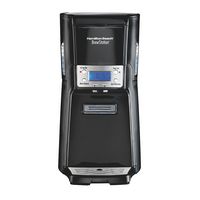 Hamilton Beach - BrewStation 12 Cup Dispensing Coffeemaker - Black - Large Front
