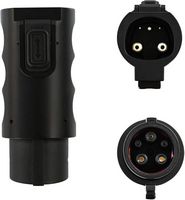Schumacher Electric - SA947 EV Adapter – NACS to J1772 Connector, Compatible with Tesla Chargers ... - Large Front