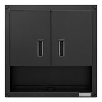 Gladiator - Square Steel Wall GearBox - Hammered Granite - Large Front