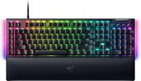Razer - BlackWidow V4 Full Size Wired Mechanical Green Switch Gaming Keyboard with Chroma RGB - B... - Large Front