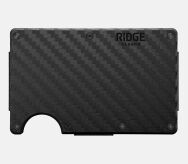 The Ridge Wallet - 3K Cash Strap - Carbon Fiber - Large Front