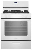 Whirlpool - 5.1 Cu. Ft. Freestanding Gas Range - White - Large Front