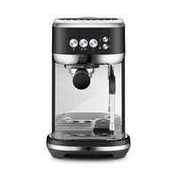 Breville - the Bambino Plus Espresso Machine with 15 bars of pressure and Milk Frother - Black Tr... - Large Front