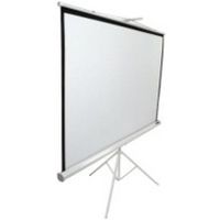 Elite Screens - Tripod Portable Projection Screen - Large Front