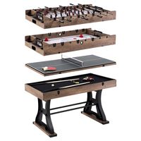 Barrington Coventry 54 in 4-in-1 Combo Game Table with Billiards, Air Hockey, Foosball and Table ... - Large Front