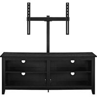 Walker Edison - TV Stand with Adjustable Removable Mount for Most TVs Up to 60