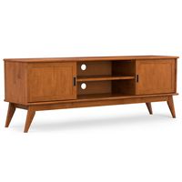 Draper Mid Century 72 inch TV Stand - Large Front