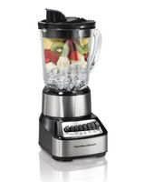 Hamilton Beach - Wave Crusher Multi-Function Blender with 40 oz. Glass Jar and 14 Functions for P... - Large Front