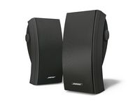 Bose - 251 Wall Mount Outdoor Environmental Speakers - Pair - Black - Large Front