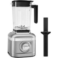 KitchenAid - K400 1200W 56 oz. Variable 5-Speed BPA-Free Blender with Tamper - Contour Silver - Large Front