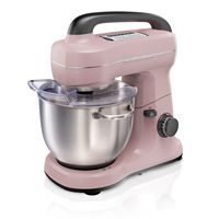 Hamilton Beach - 300 Watt 7 Speed Stand Mixer - Pink - Large Front