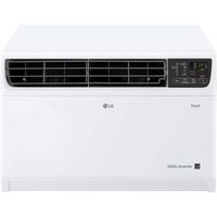 LG - 14,000 BTU Smart Window Air Conditioner 700 Sq. Ft. - White - Large Front