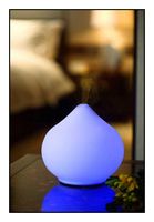 SPT - 0.03-Gal. Ultrasonic Humidifier - White - Large Front