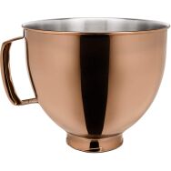 KitchenAid - 5-Quart Tilt-Head Metallic Finish Stainless Steel Bowl - Radiant Copper - Large Front