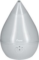 CRANE - 0.5 Gal. Droplet Ultrasonic Cool Mist Humidifier - Gray - Large Front