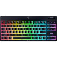 Razer - BlackWidow V4 Low-profile HyperSpeed Wireless TKL Mechanical Orange Tactile Switch Gaming... - Large Front